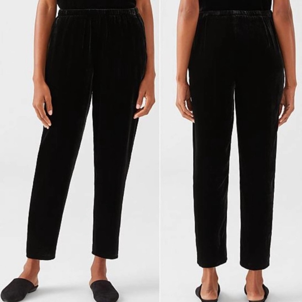 Eileen Fisher Black Ankle Pants